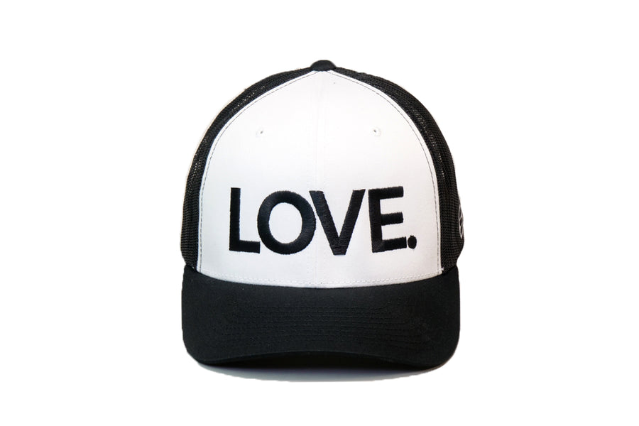 LOVE Period Trucker Black/White/Black