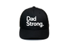 Dad Strong Trucker Black