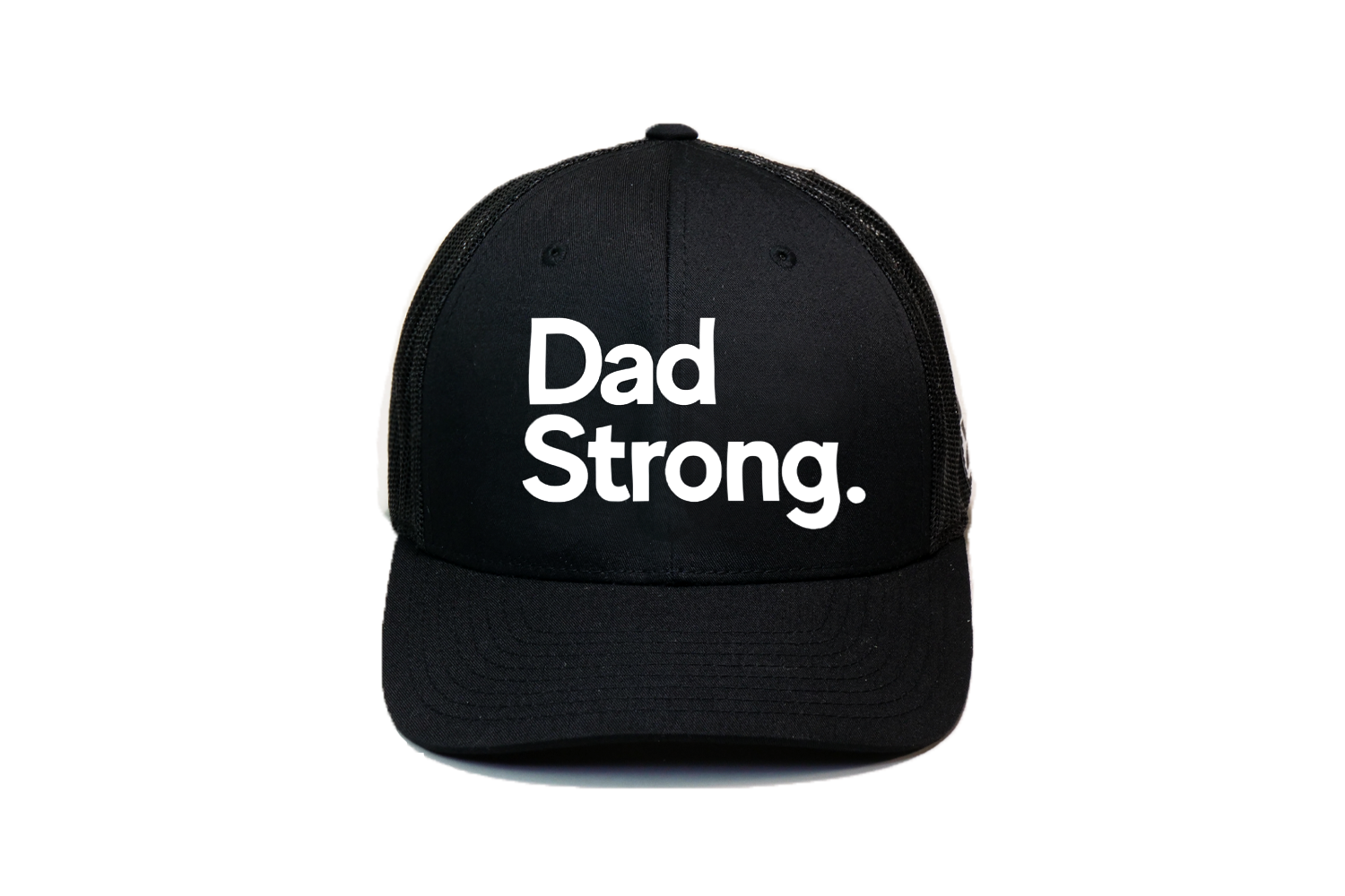 Dad Strong Trucker Black