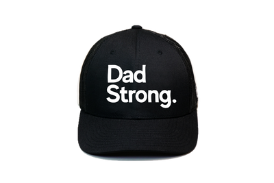 Dad Strong Trucker Black