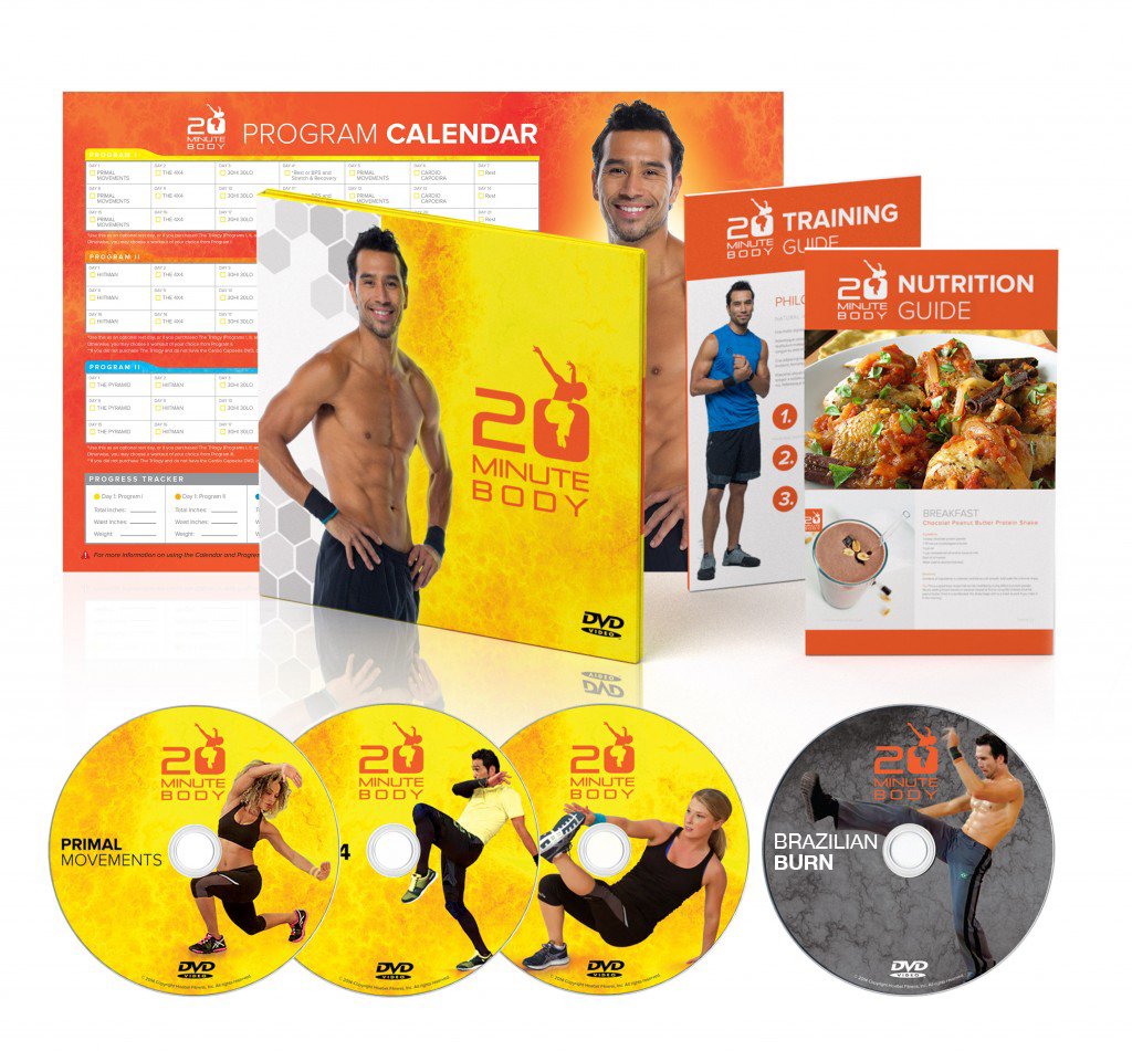 20 MINUTE BODY PROGRAM 1 DVDs
