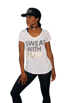Sweat With Soul V-Neck Tee