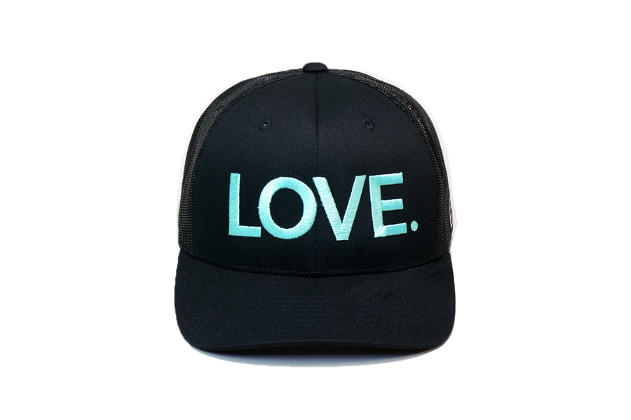 LOVE Period Trucker Black/Turquoise