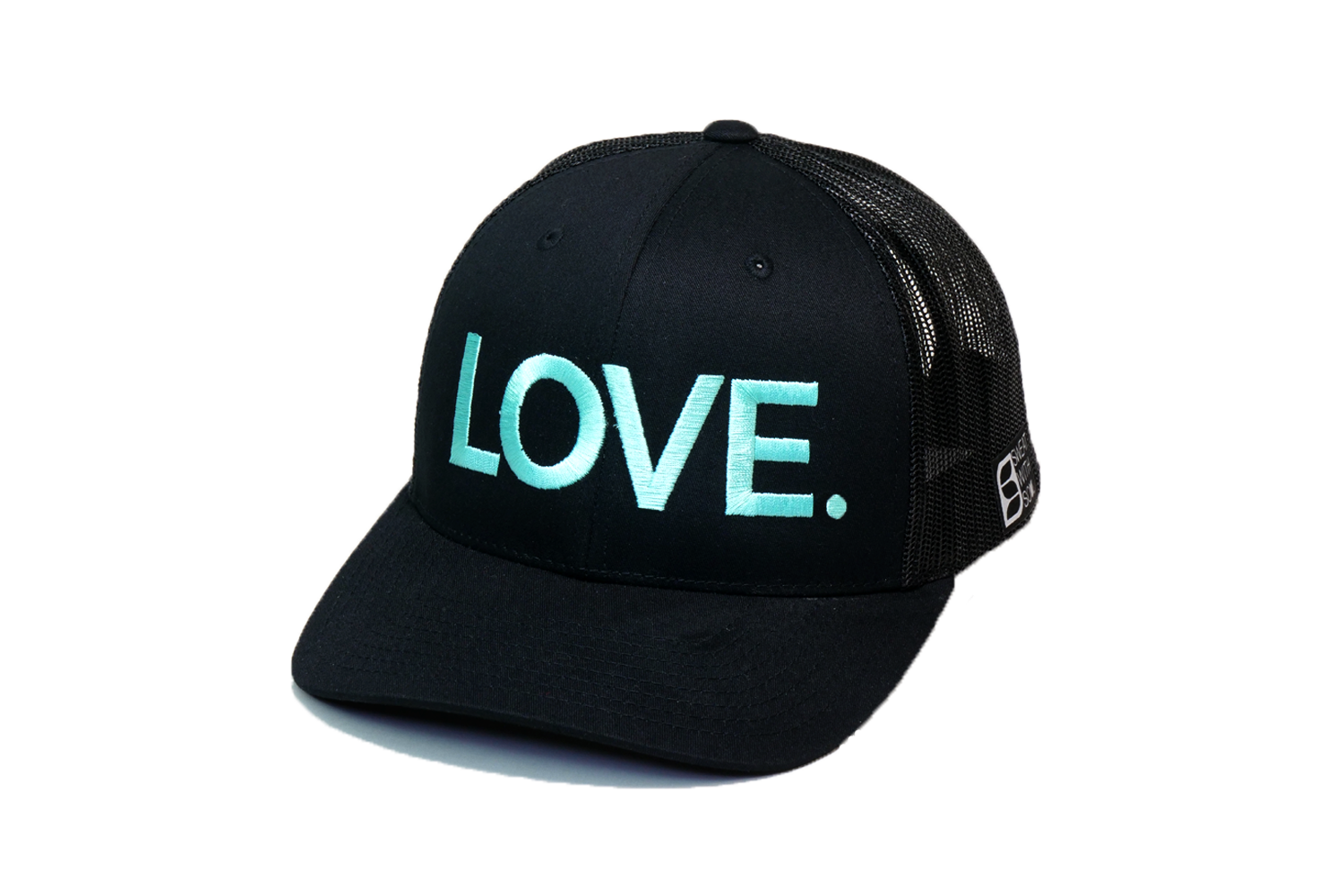 LOVE Period Trucker Black/Turquoise