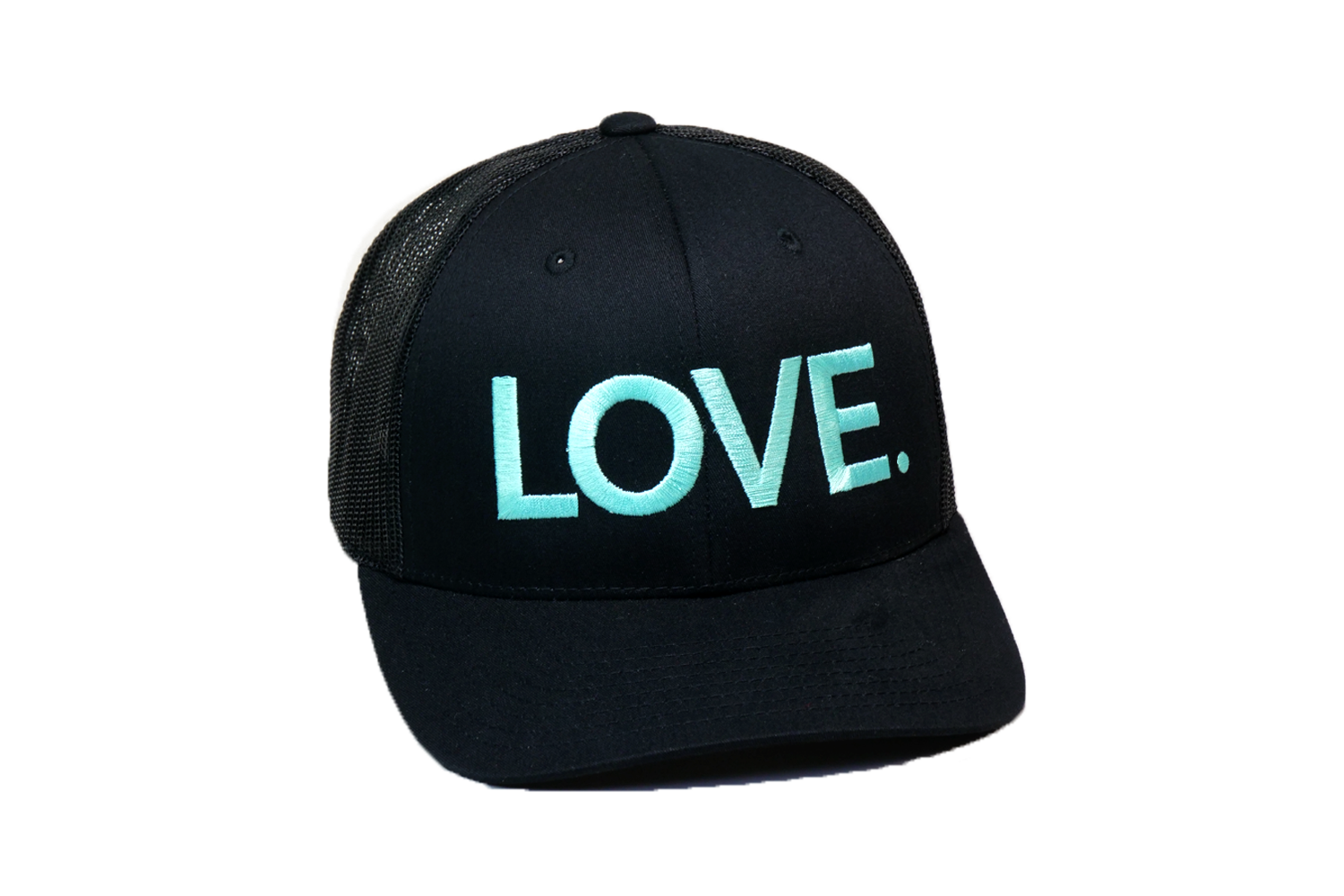 LOVE Period Trucker Black/Turquoise