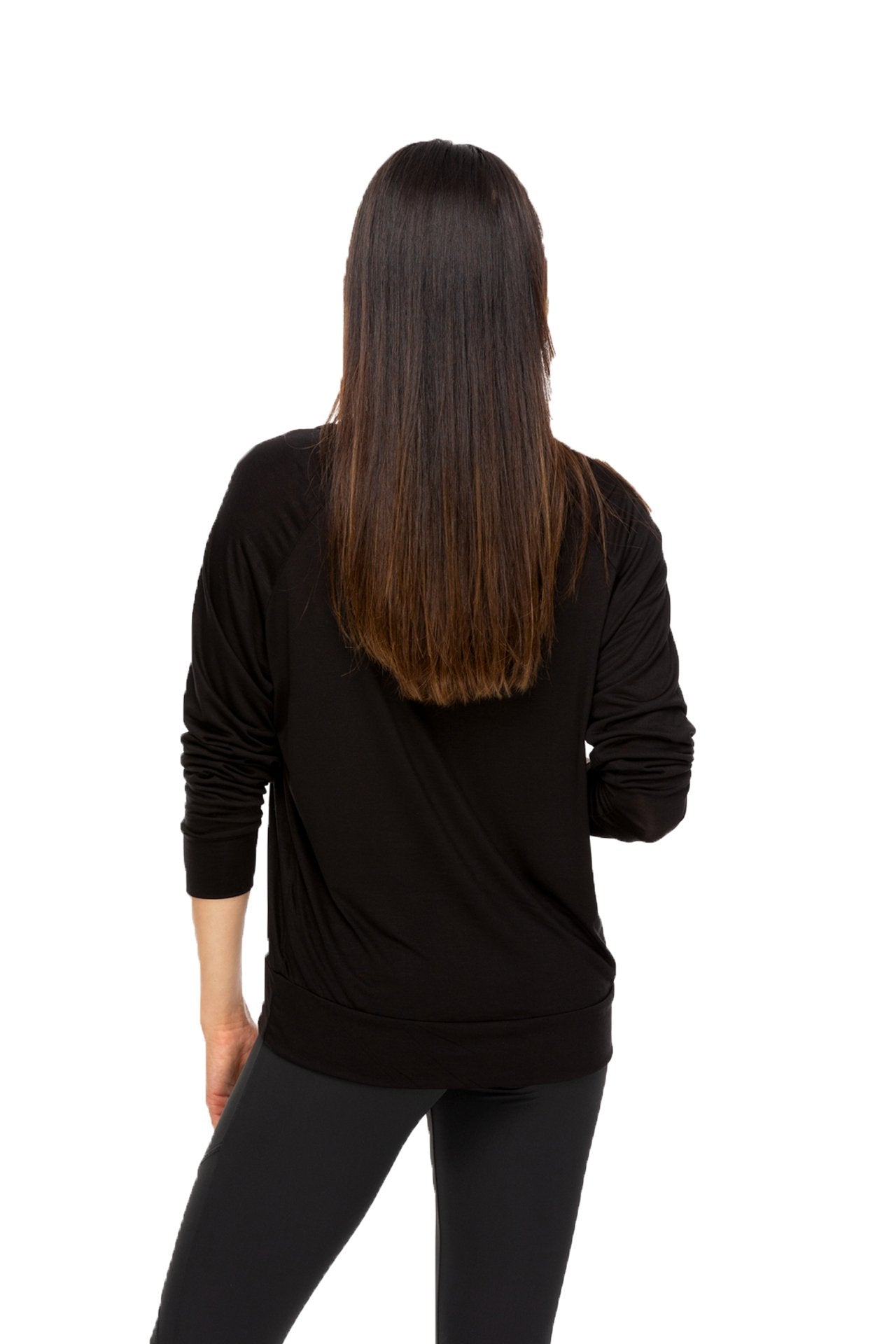 Love Period Long Sleeve Tee Black