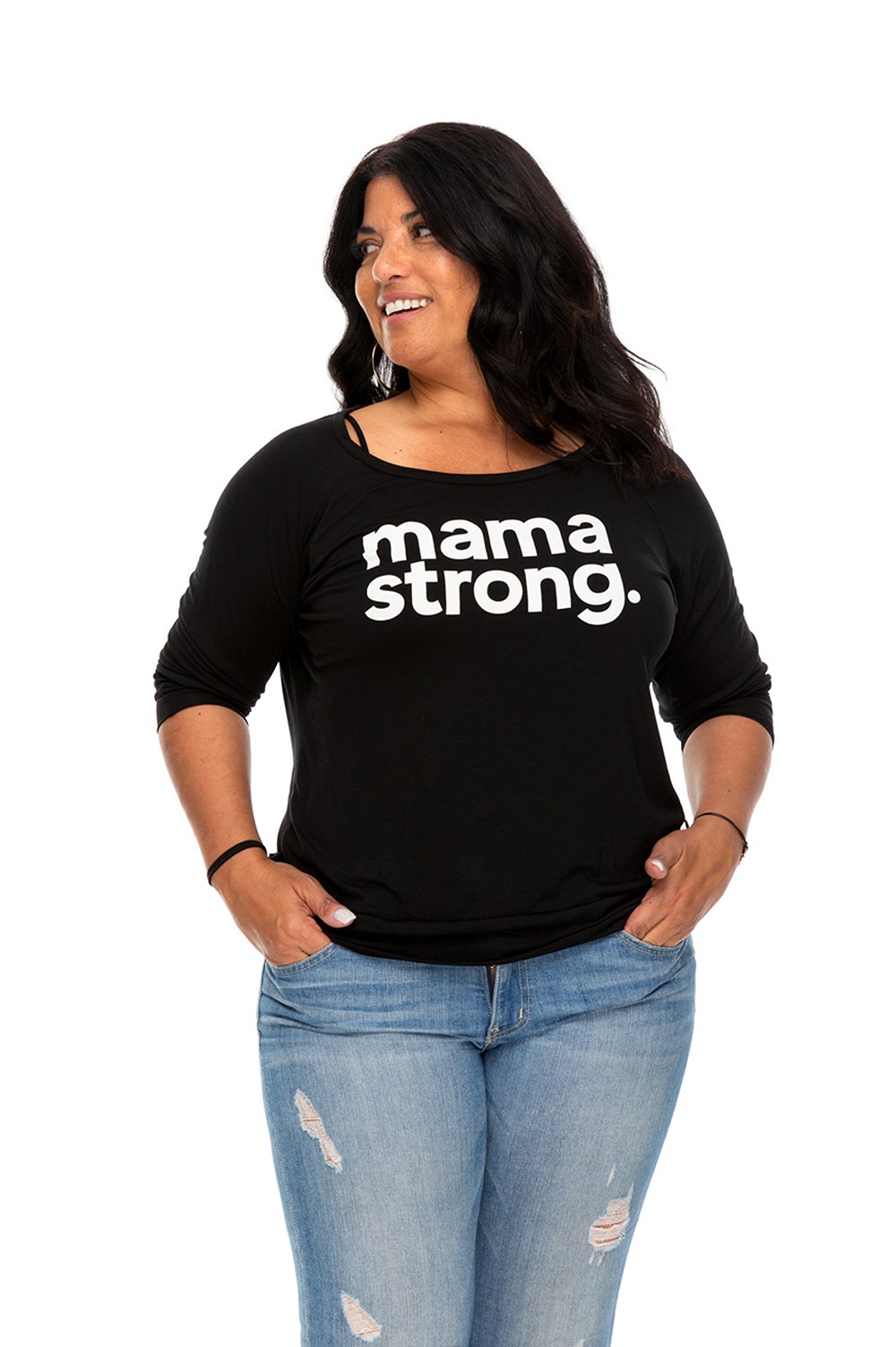 Mama Strong Long Sleeve Tee