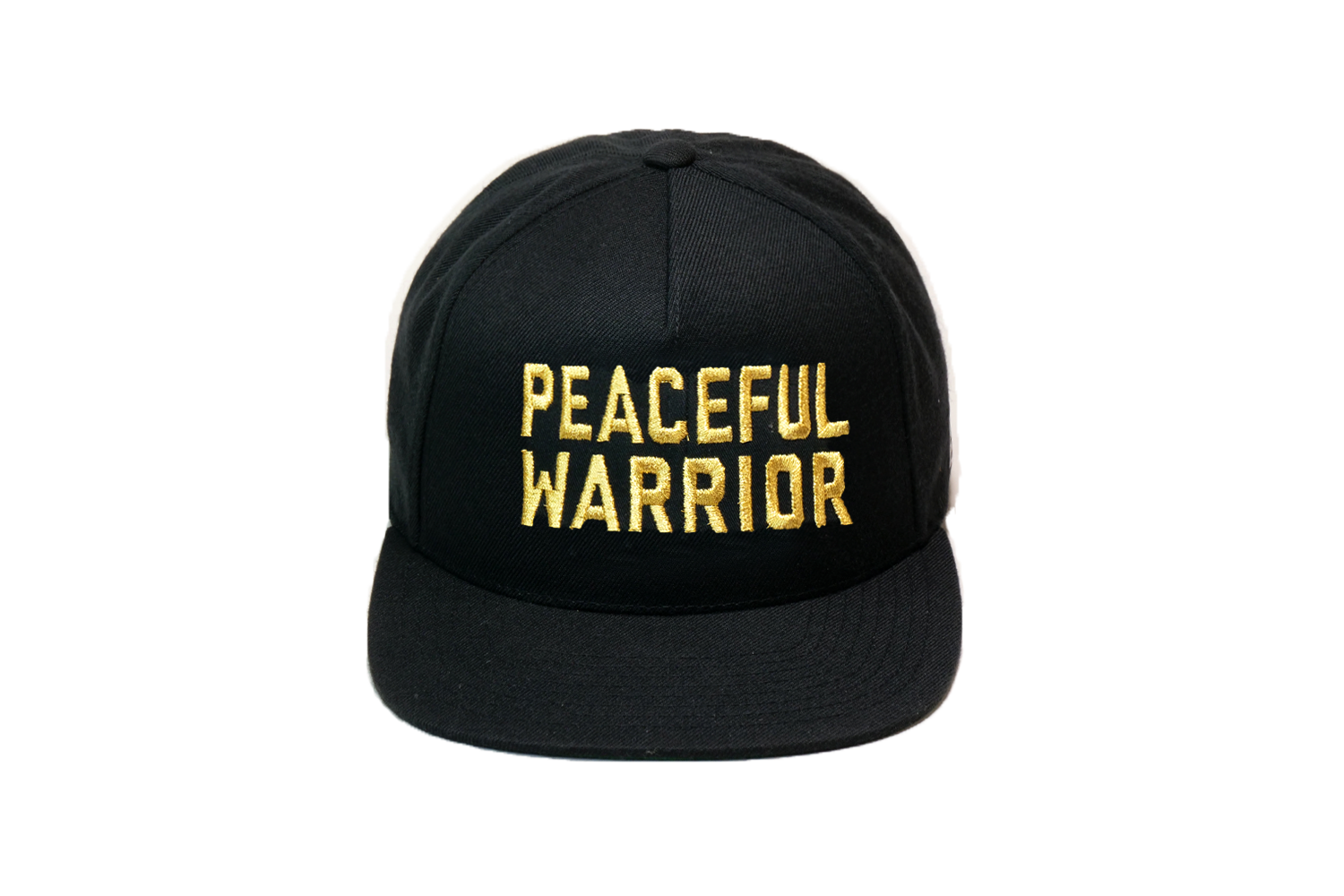 Peaceful Warrior Solid Baseball Gold