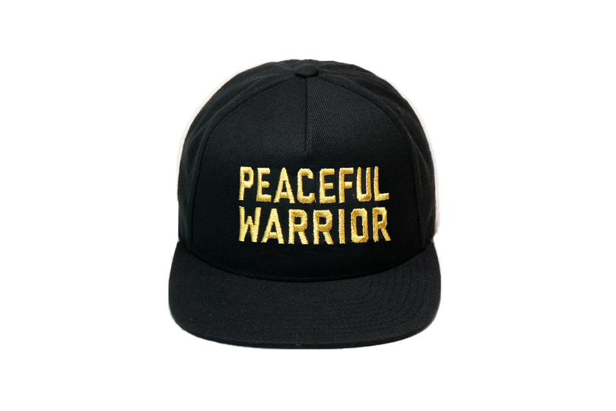 Peaceful Warrior Solid Baseball Gold