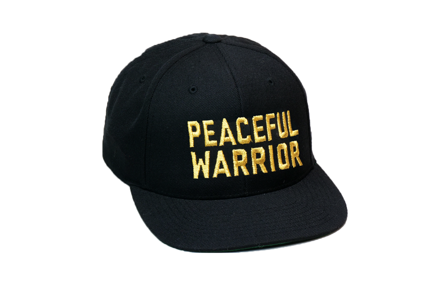 Peaceful Warrior Solid Baseball Gold
