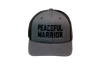 Peaceful Warrior Trucker Charcoal
