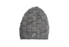 Slouchy Furry Beanie Grey