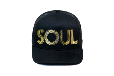 Soul Trucker Black/Gold Foil