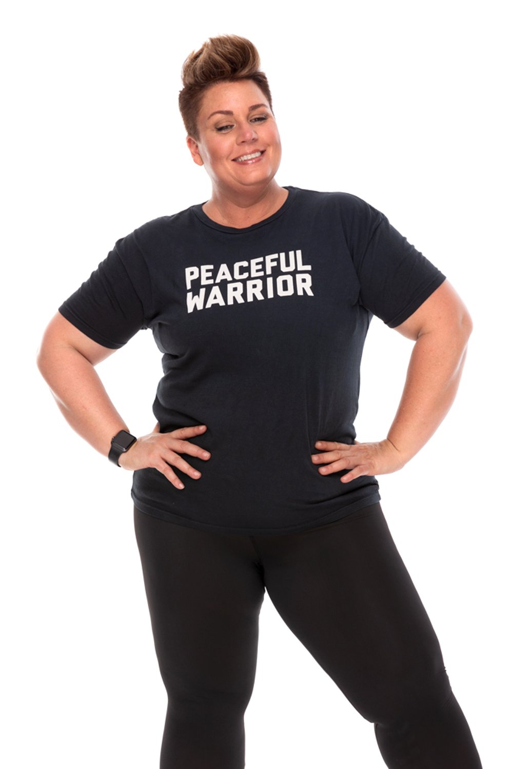 Peaceful Warrior Unisex Crew Neck Tee