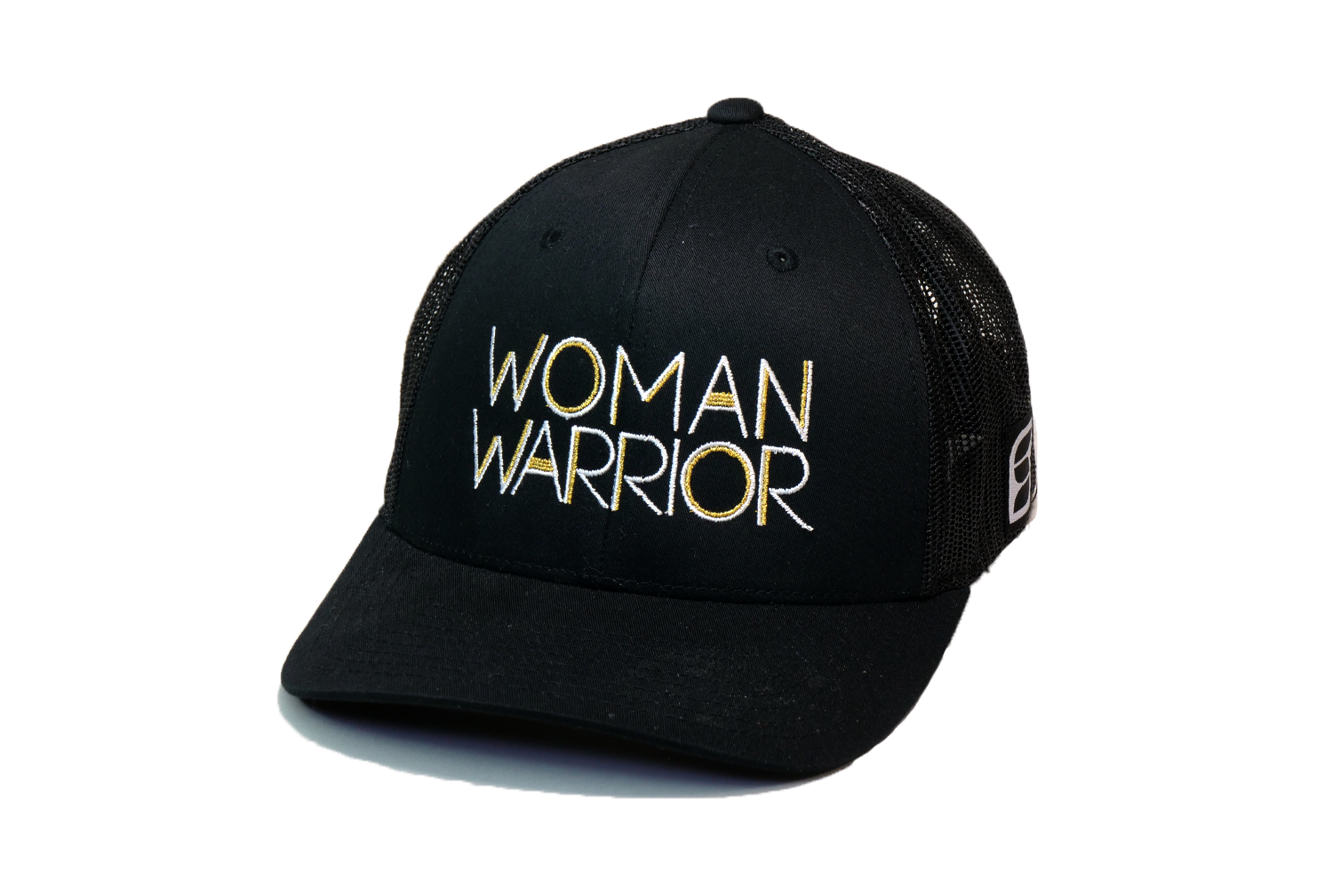 Woman Warrior Trucker Black