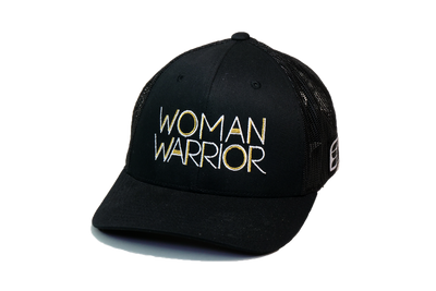 Woman Warrior Trucker Black