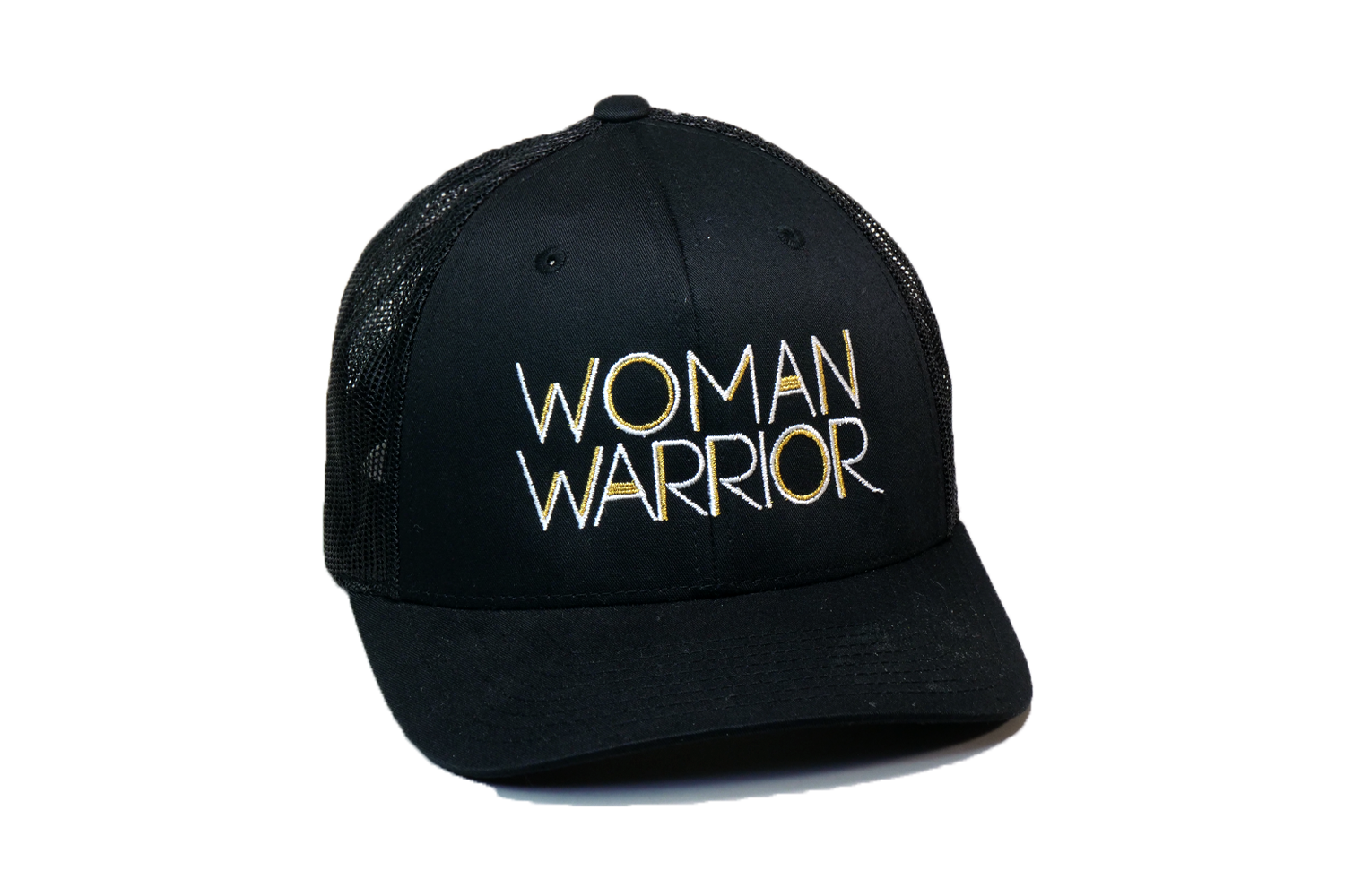 Woman Warrior Trucker Black