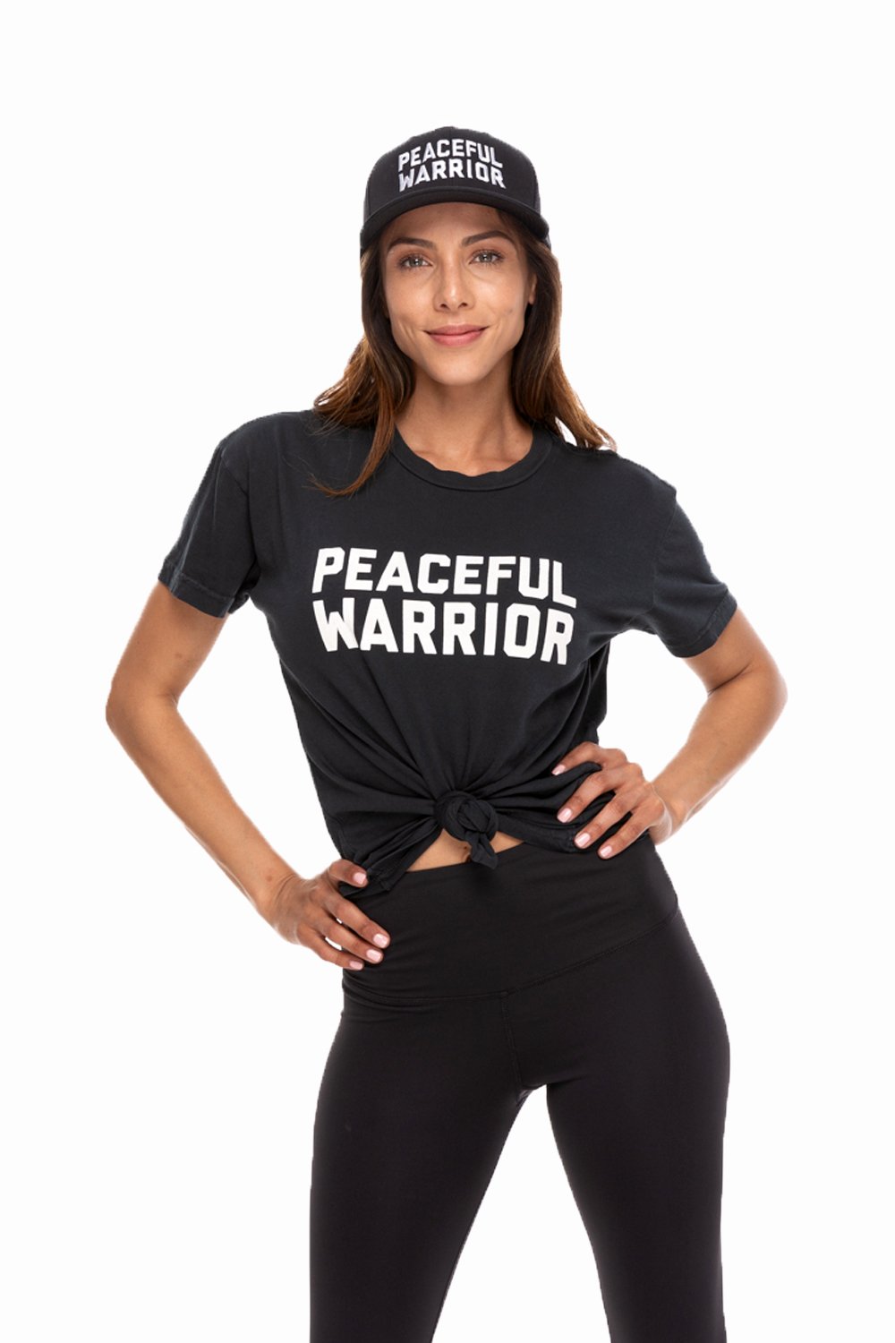 Peaceful Warrior Unisex Crew Neck Tee