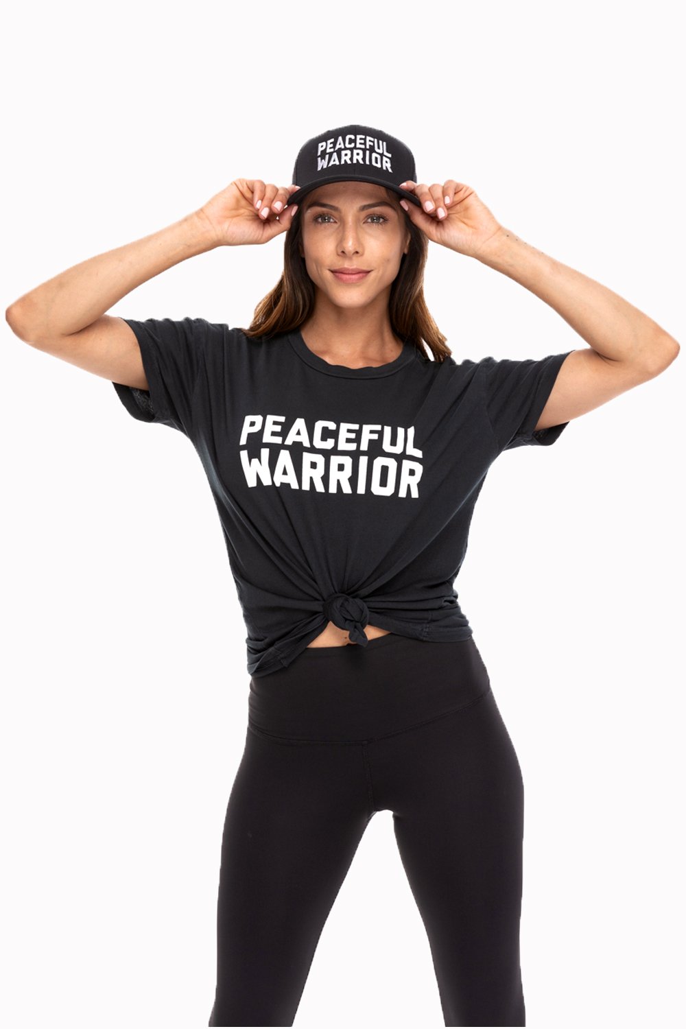Peaceful Warrior Unisex Crew Neck Tee